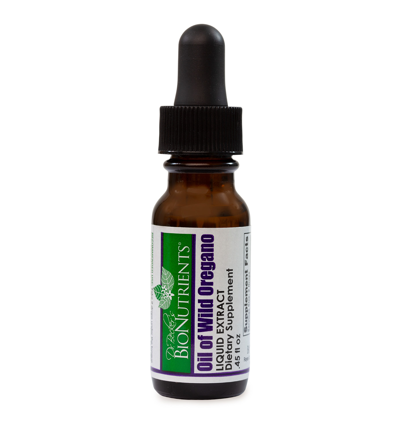 BIO INNOVATIONS: Oil of Wild Oregano, 100mg, .45oz Liquid Extract